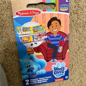 Melissa & Doug Blue's Clues & You! Magnetic Jigsaw Puzzles 2-Pack